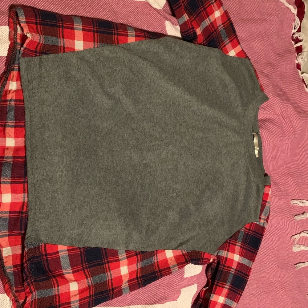 Plaid shirt!